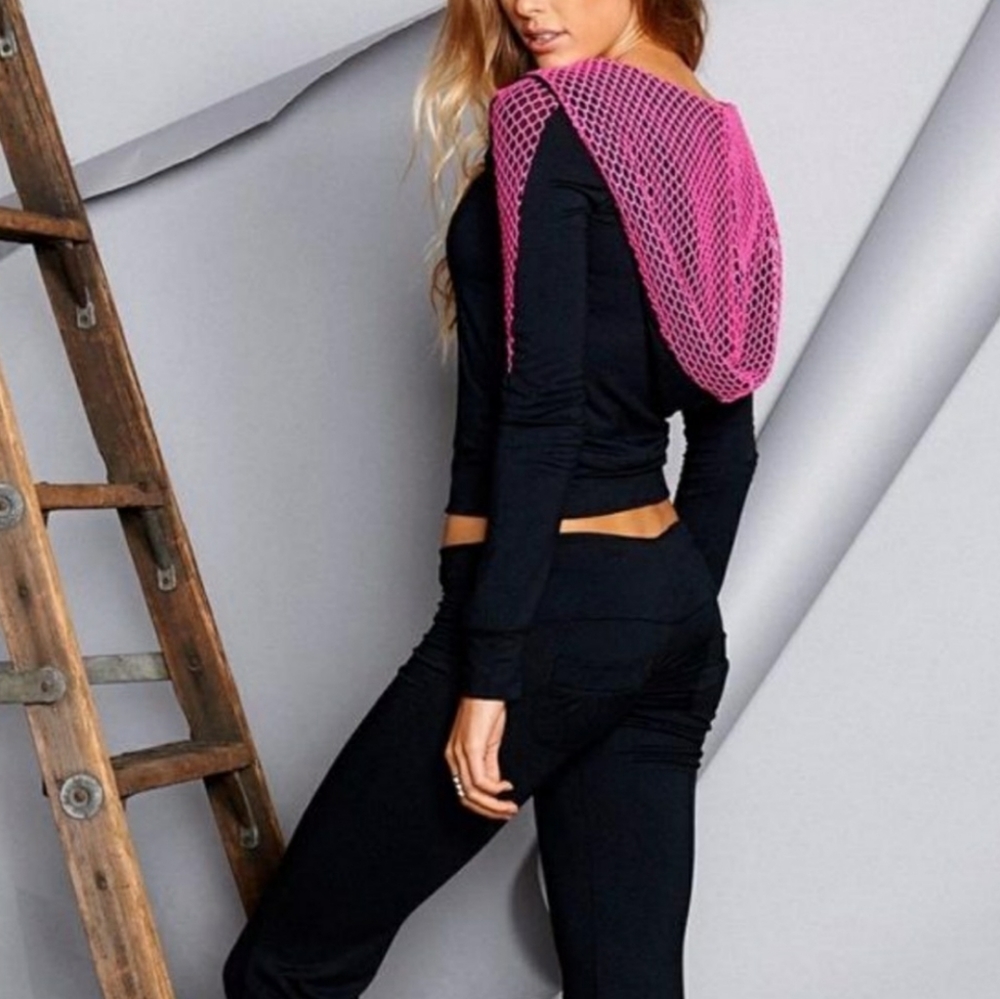 Discontinued Beach Bunny "Unzip Me" Hoodie & "Bunny Booty" Tracksuit, XS